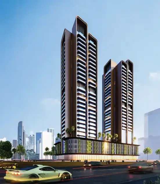 Guzel Towers Block A — Tiger, projekt off-plan w Dubaju
